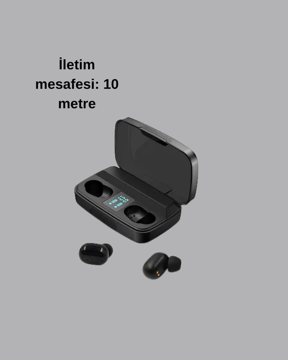 A10s TWS Bluetooth 5.0 Kulaklık – Powerbank’li Şarj Kutusu Dokunmatik Kontrol Gerçek Stereo