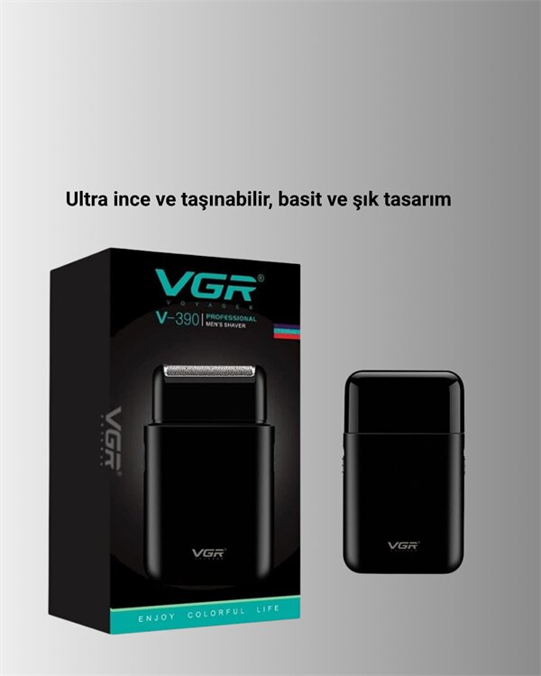 5 W Güçlü USB Şarjlı Sakal Şekillendirici – İki Başlıklı Su Geçirmez Tasarım