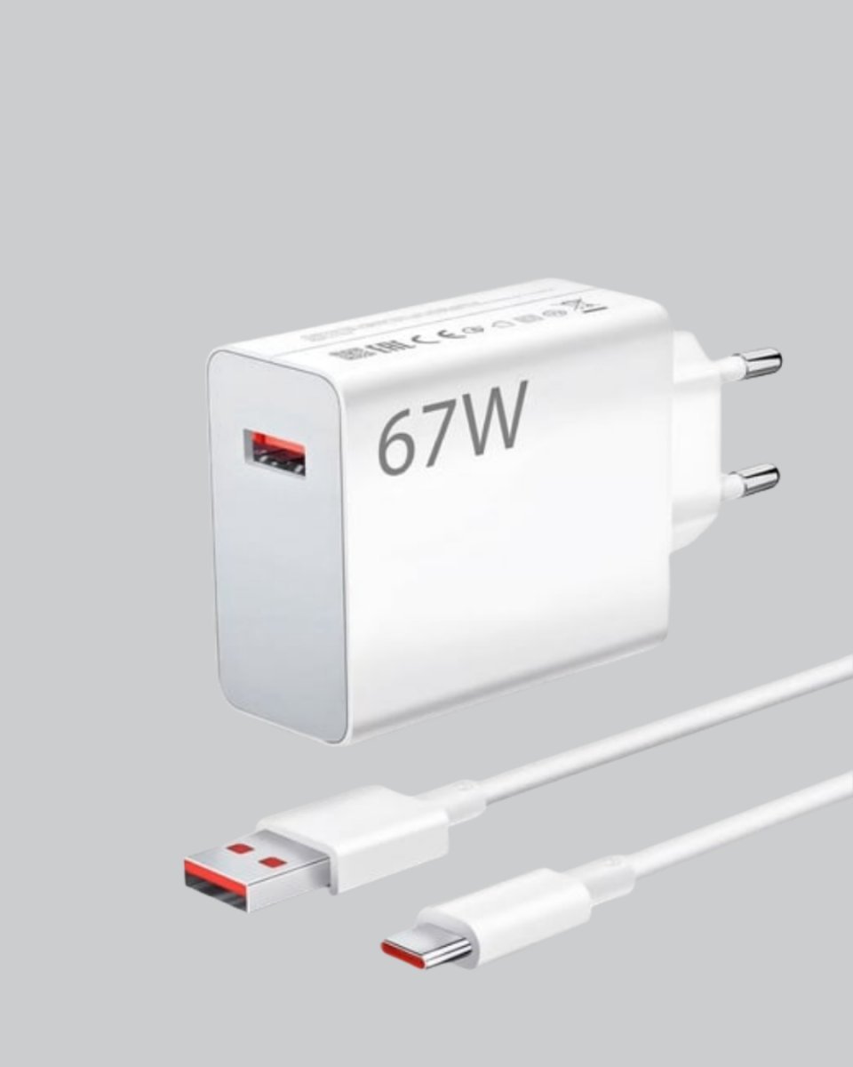 67 Watt Type C Turbo Şarj Seti