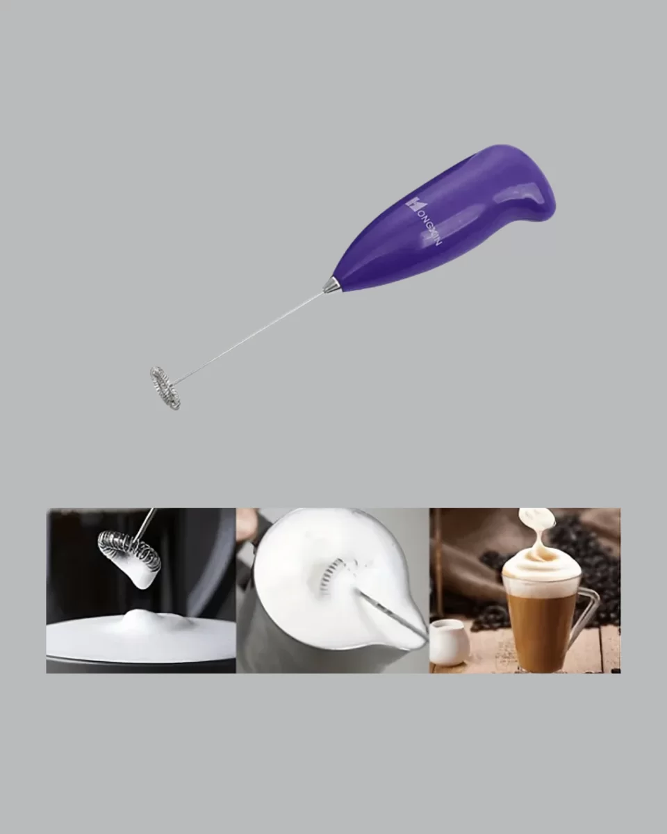 Portatif Kahve Köpürtücü – Latte Cappuccino Milkshake ve Puding Yapıcı