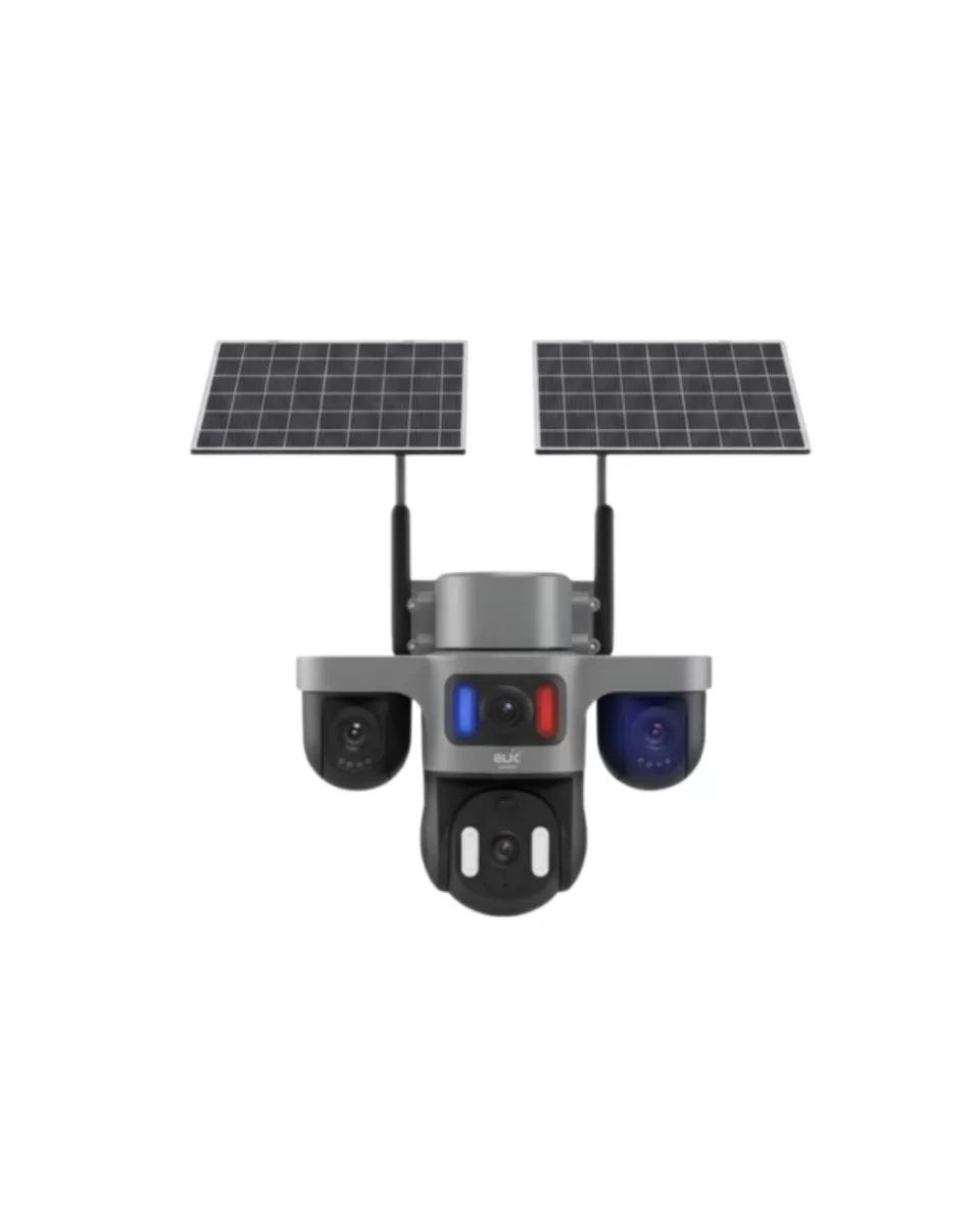 Güneş Enerjili Arıcı Kamerası 4G SIM Kartlı 9MP 3 Lens Yayla Güvenlik Kamerası 2 Yıl Garantili