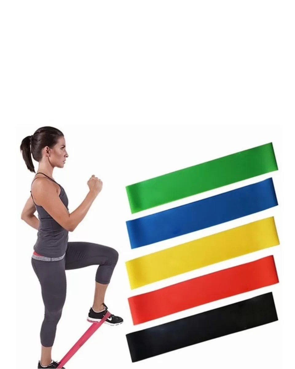 Spor Antrenman Direnç Bandı Esnek Dayanıklı Egzersiz ve Fitness Lastiği