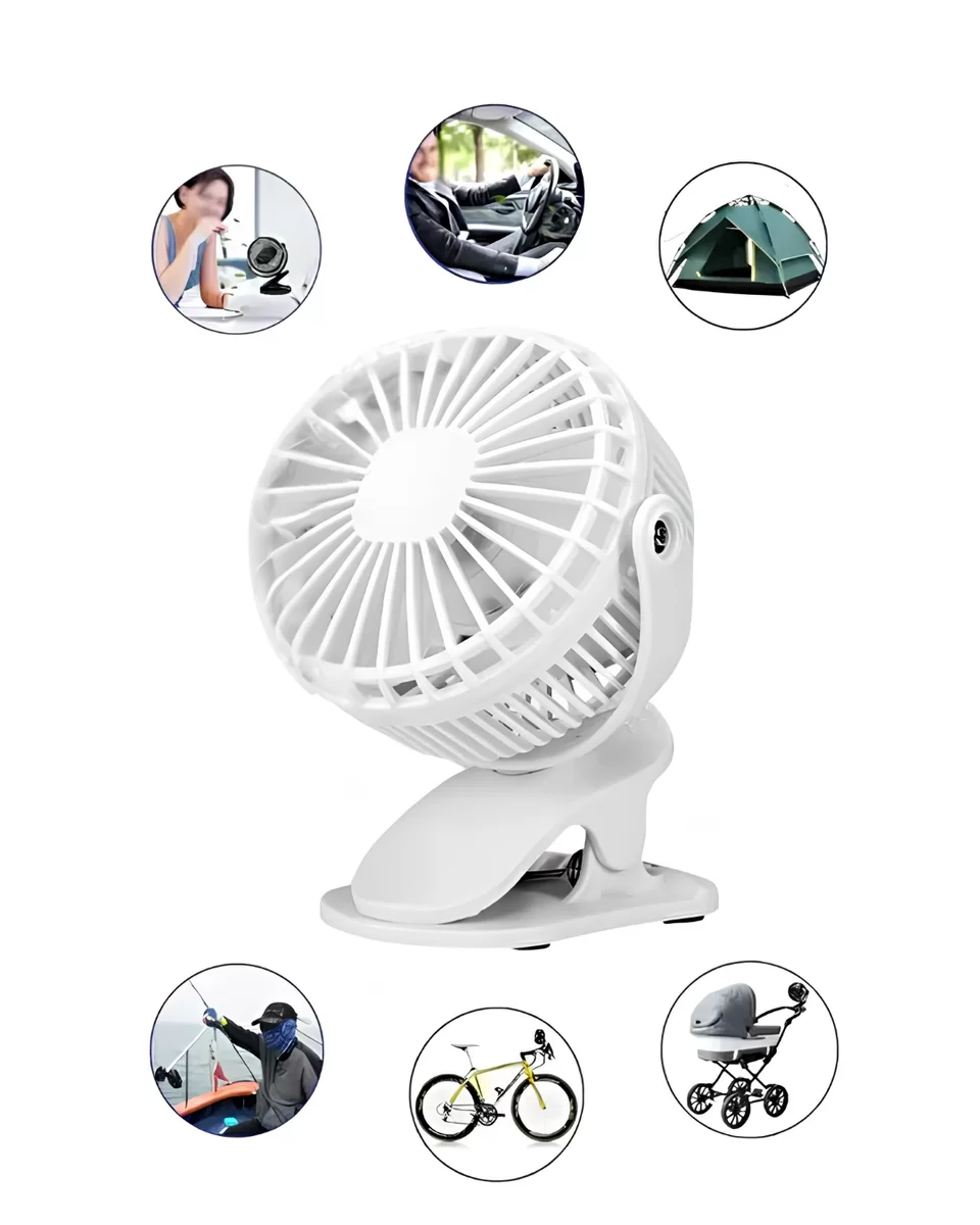 Koşu Bandı ve Çadır İçin Taşınabilir USB Fan