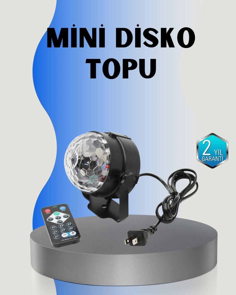 LED Disko Topu Sahne Parti Aydınlatma