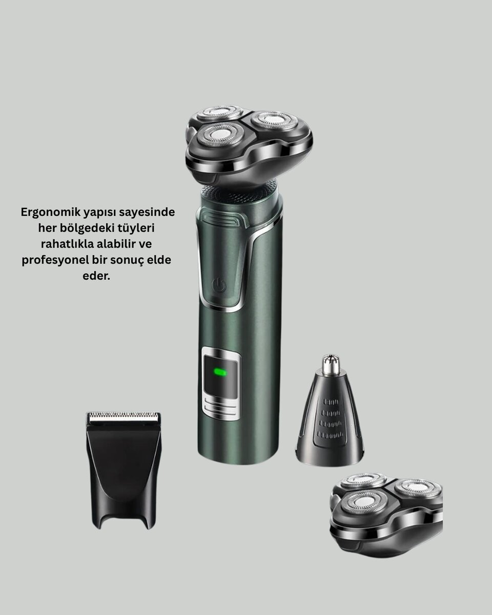Hassas Bölgeler İçin Çok Fonksiyonlu Tıraş Makinesi