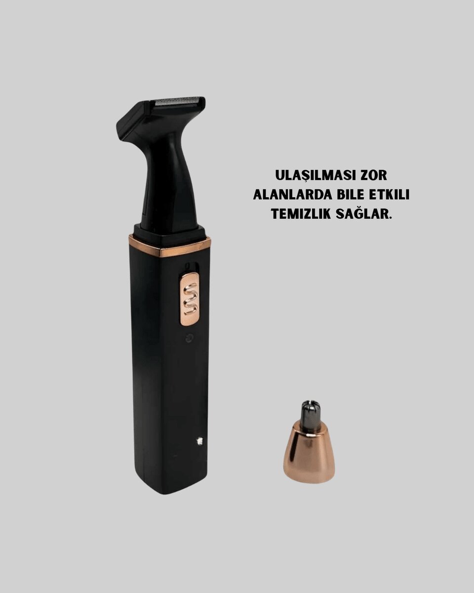 USB şarjlı yıkanabilir başlıklı kişisel bakım cihazı-Tıraş Makinesi