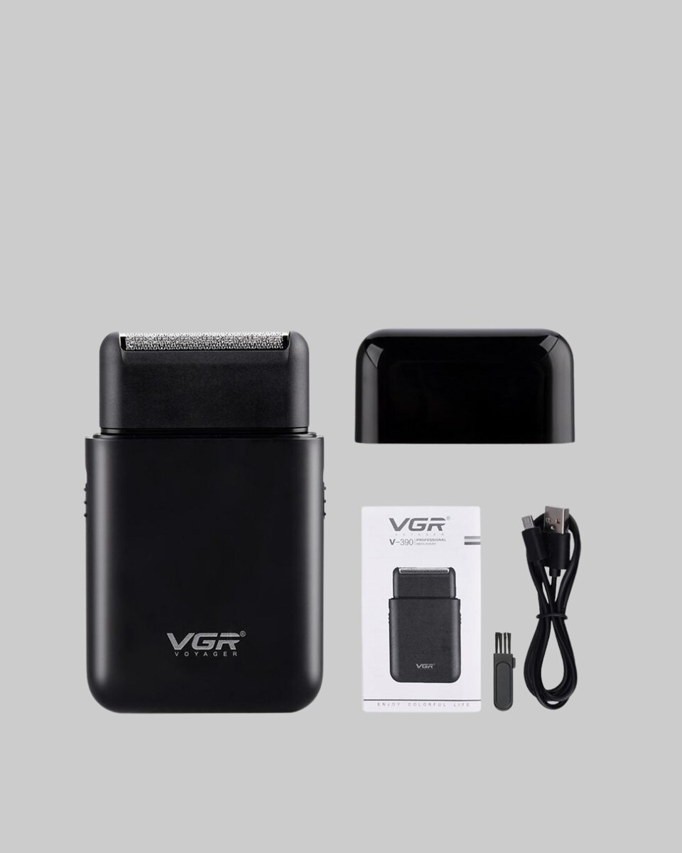 Taşınabilir Elektrikli Tıraş Makinesi USB Şarjlı 5W Motor ve 0.3 mm Hassas Kesim