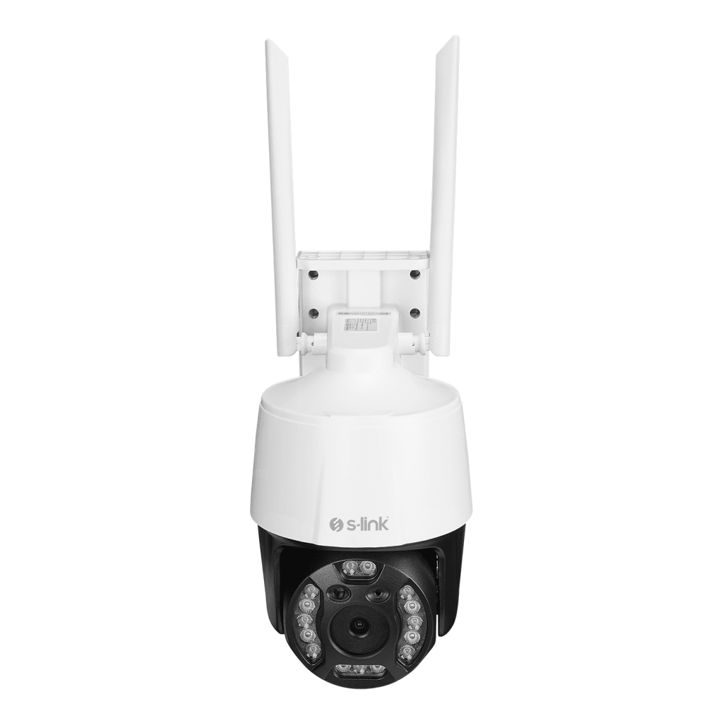 S-LINK SL-PTZ02 Akıllı Güvenlik Kamerası WiFi 3Mpix 28mm Lens 25m. Gece Görüşü Hareket algılama İki Yönlü Ses Micro SD Kartlı TUYA Yazılım(1923)