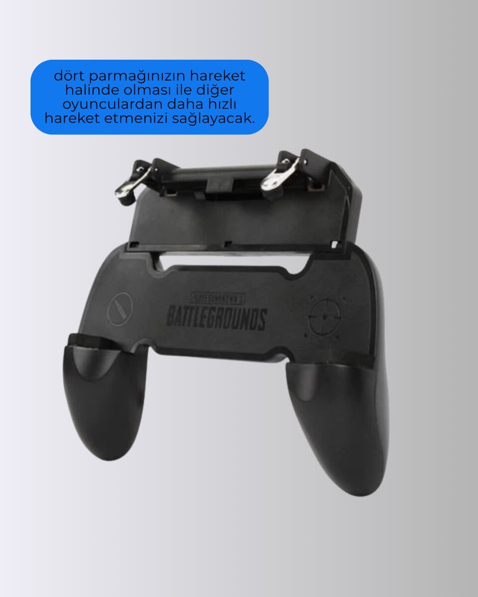 Mobil Oyunlar İçin Joystickli Ergonomik Gamepad Kontrol Cihazı