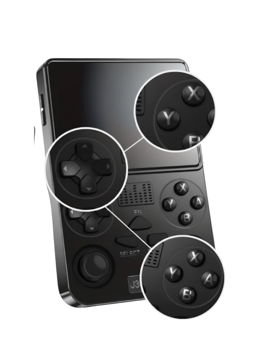 Wi-Fi Özellikli Taşınabilir Retro Oyun Konsolu Analog Joystickli